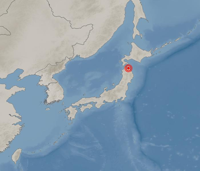 Image of earthquake information